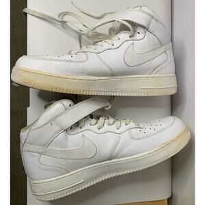White Nike Air Force 1 Low - Size 11.5 - 315123 111 Men